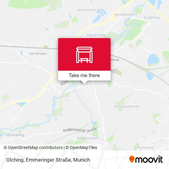 Olching, Emmeringer Straße map