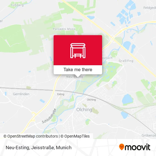 Карта Neu-Esting, Jeisstraße