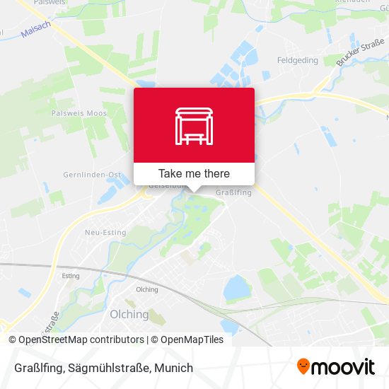 Graßlfing, Sägmühlstraße map