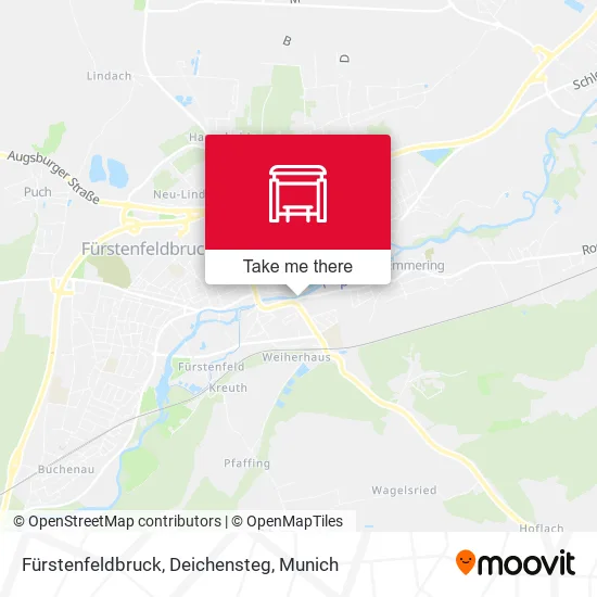 Карта Fürstenfeldbruck, Deichensteg