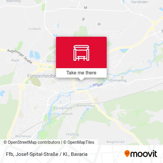 Ffb, Josef-Spital-Straße / Kl. map