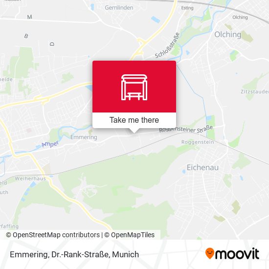 Карта Emmering, Dr.-Rank-Straße