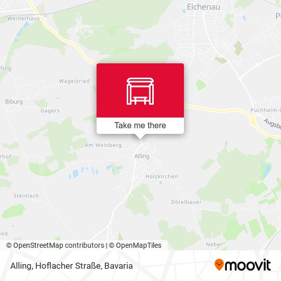 Alling, Hoflacher Straße map