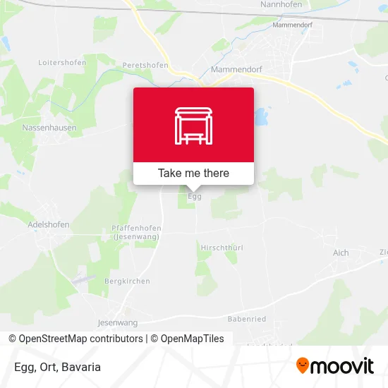Egg, Ort map