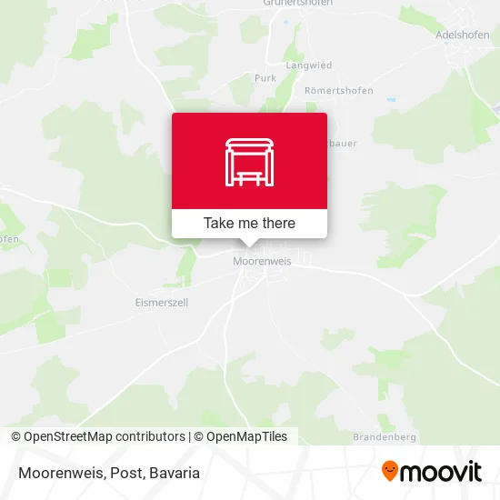 Карта Moorenweis, Post