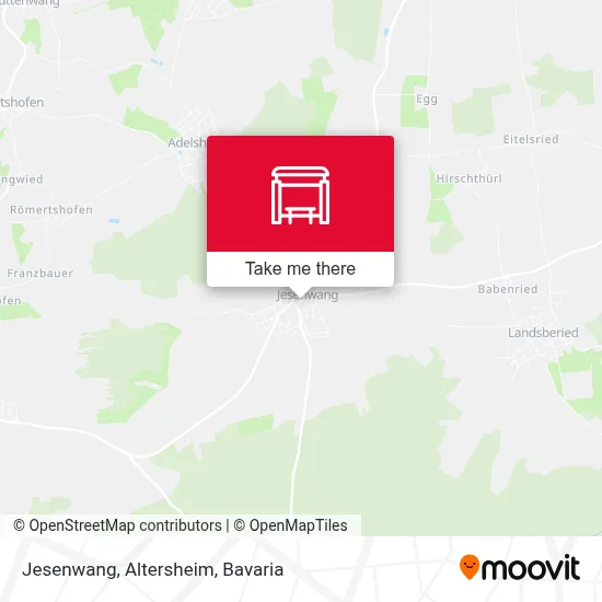 Jesenwang, Altersheim map