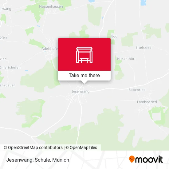 Карта Jesenwang, Schule