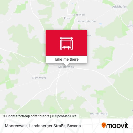 Moorenweis, Landsberger Straße map