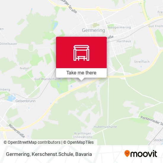 Germering, Kerschenst.Schule map