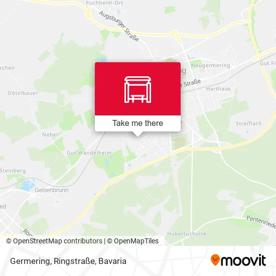 Germering, Ringstraße map