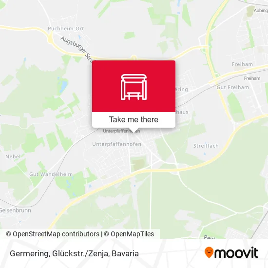 Карта Germering, Glückstr./Zenja