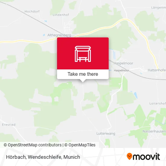 Карта Hörbach, Wendeschleife