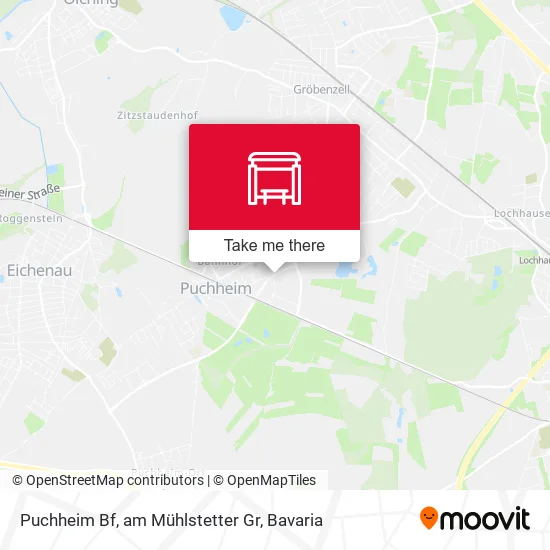 Карта Puchheim Bf, am Mühlstetter Gr