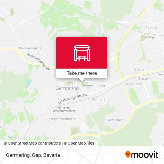Карта Germering, Gep