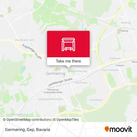 Карта Germering, Gep