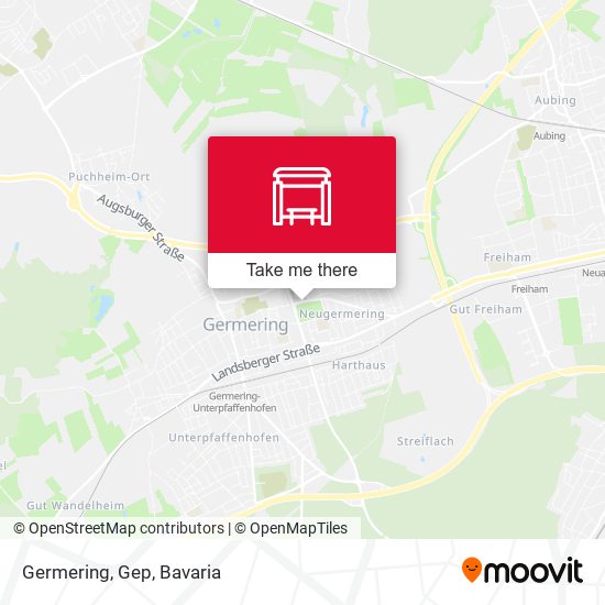 Карта Germering, Gep