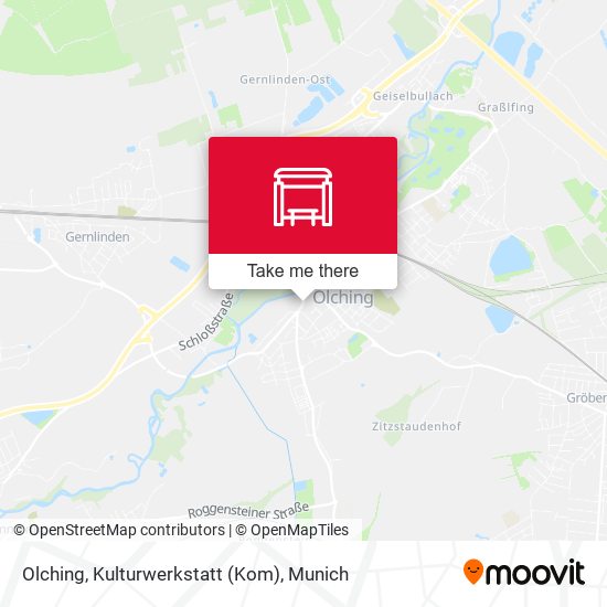 Olching, Kulturwerkstatt (Kom) map