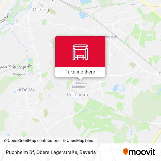Puchheim Bf, Obere Lagerstraße map
