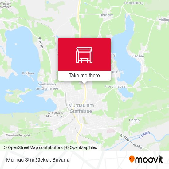 Murnau Straßäcker map