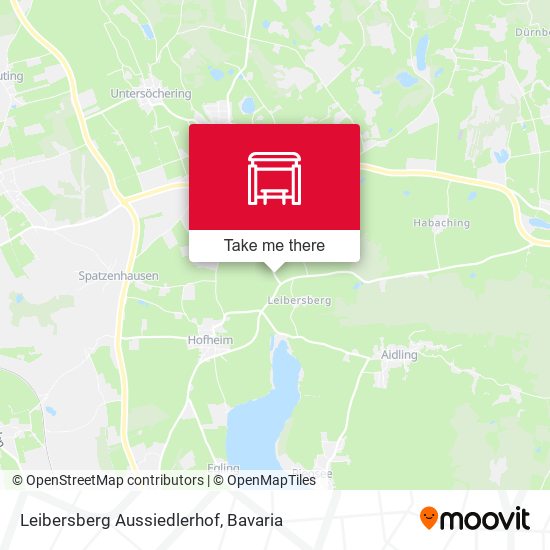 Leibersberg Aussiedlerhof map