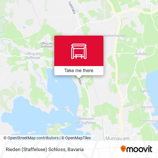 Rieden (Staffelsee) Schloss map