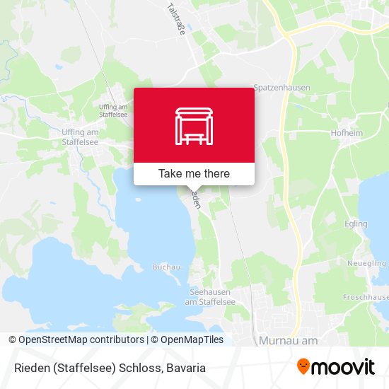Rieden (Staffelsee) Schloss map