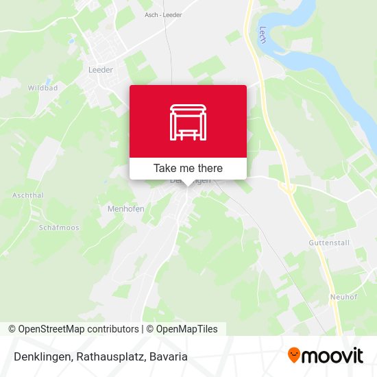 Denklingen, Rathausplatz map