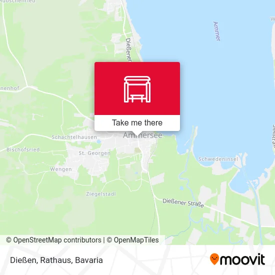 Карта Dießen, Rathaus