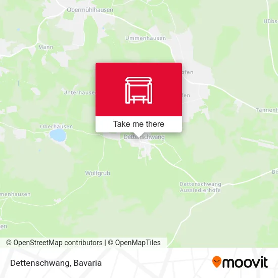 Карта Dettenschwang