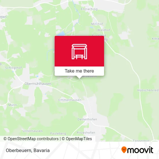 Карта Oberbeuern