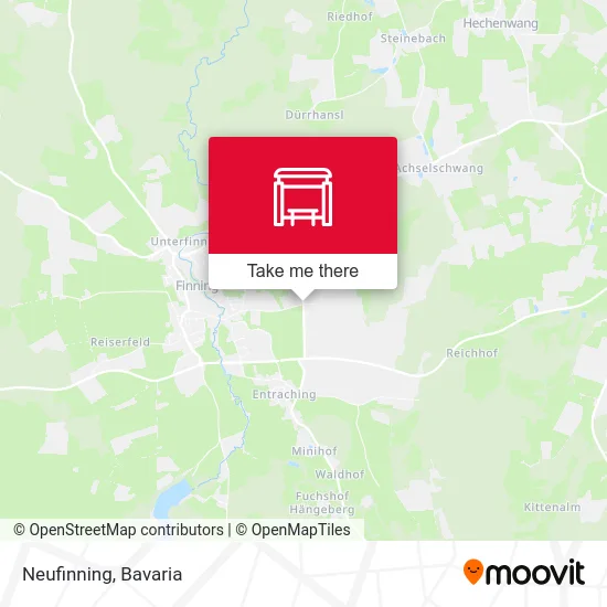 Карта Neufinning