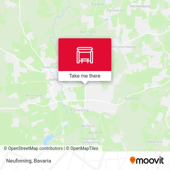 Карта Neufinning