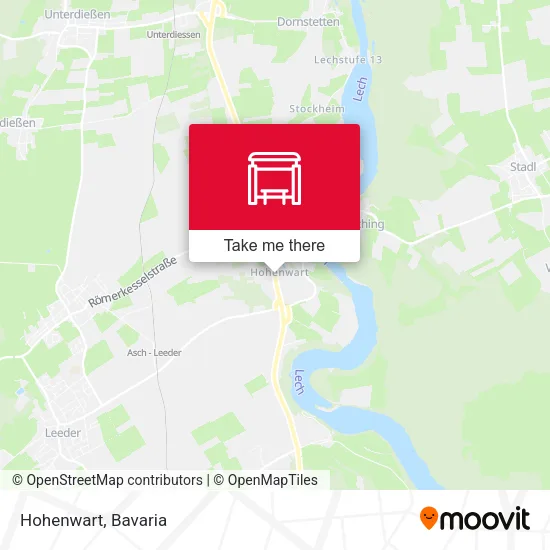 Карта Hohenwart
