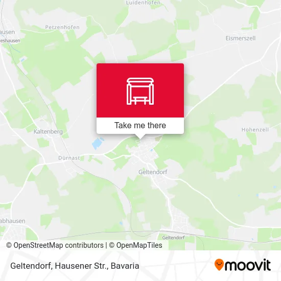 Карта Geltendorf, Hausener Str.