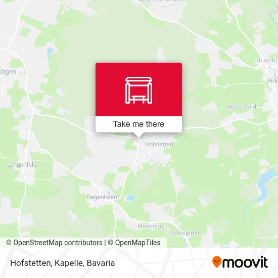 Карта Hofstetten, Kapelle