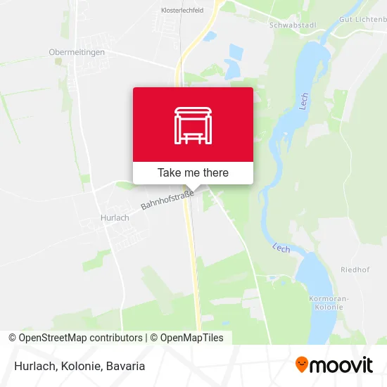 Карта Hurlach, Kolonie