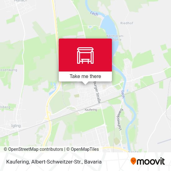 Kaufering, Albert-Schweitzer-Str. map