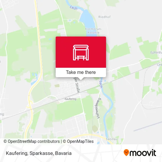 Карта Kaufering, Sparkasse