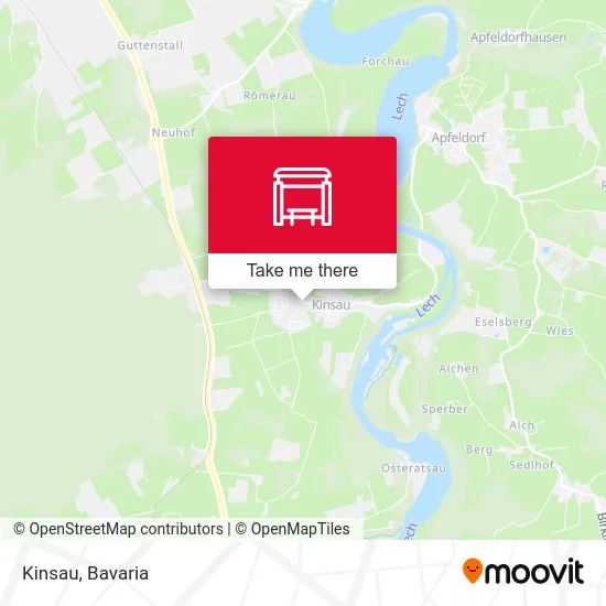 Карта Kinsau