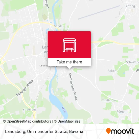 Карта Landsberg, Ummendorfer Straße