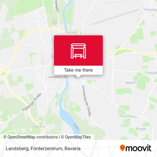 Landsberg, Förderzentrum map