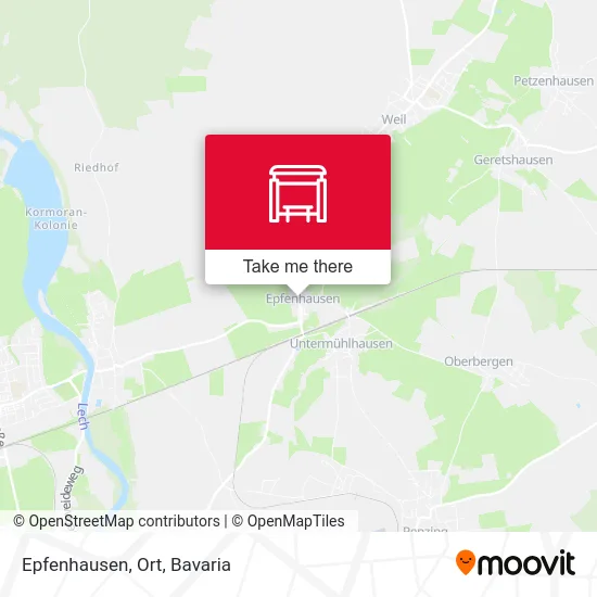 Карта Epfenhausen, Ort