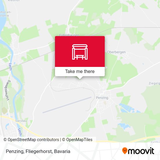 Карта Penzing, Fliegerhorst