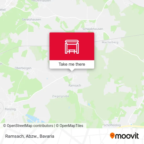 Карта Ramsach, Abzw.