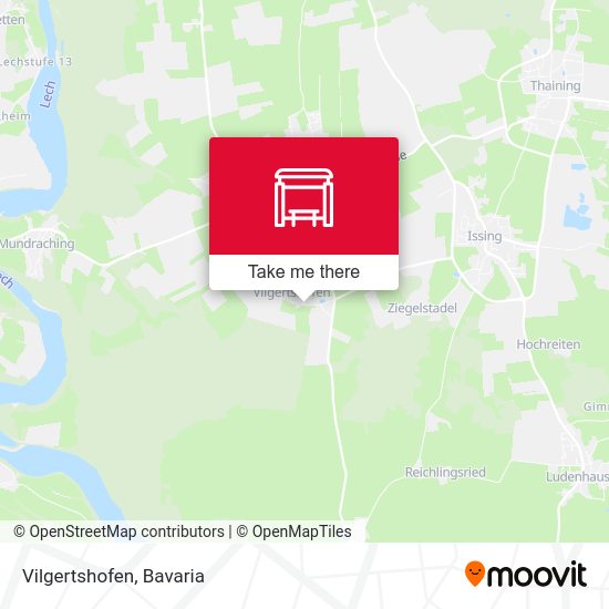 Vilgertshofen map