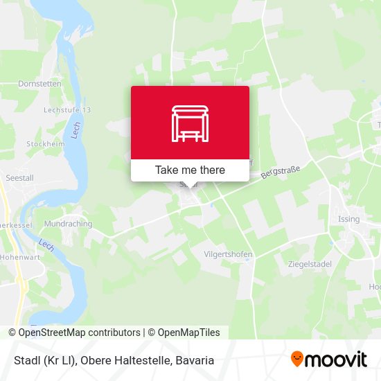 Stadl (Kr Ll), Obere Haltestelle map