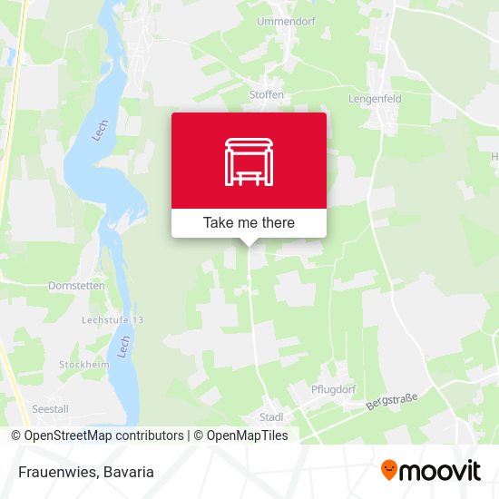 Карта Frauenwies