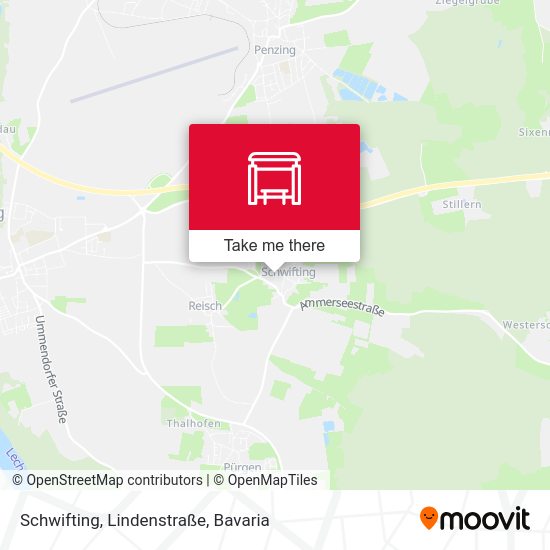 Schwifting, Lindenstraße map