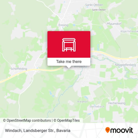 Windach, Landsberger Str. map