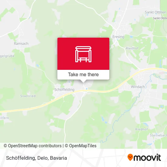 Карта Schöffelding, Delo